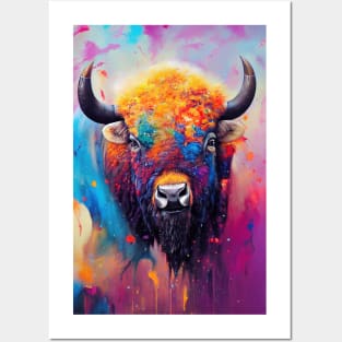 Bison  Animal Discovery Adventure Nature Planet Earth Paint Posters and Art